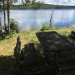 Lake with island